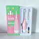 Детская электрическая зубная щётка Пингвинчик Focus Kids. Розовая 3028548077 фото 2