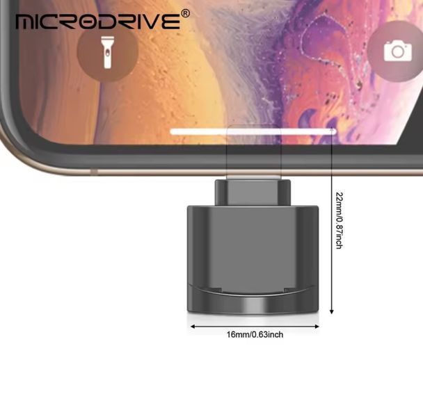 Адаптер для читання Micro TF SD-карт, конвертер для Iphone Ipad OTG в Micro SD 2520906655 фото