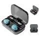 Бездротові навушники M10 TWS bluetooth 5.1 black OPM з павербанком 2532786827 фото 2