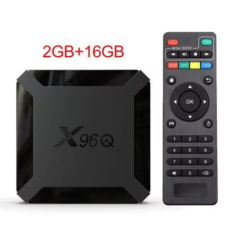 Медіаплеєр X96Q Android 10 TV Box (2GB RAM + 16 GB ROM, 4K UHD, Wi-Fi) 2649912835 фото