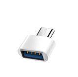 Універсальний адаптер Type-C до USB, для планшетів, ПК, телефонів. Білий 2834540206 фото
