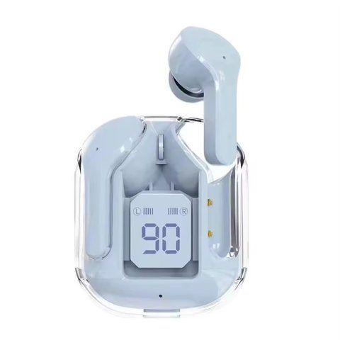 T2 TWS Бездротові Bluetooth-навушники з цифровим дисплеєм і Hi-Fi звуком. Сині 2798644868 фото